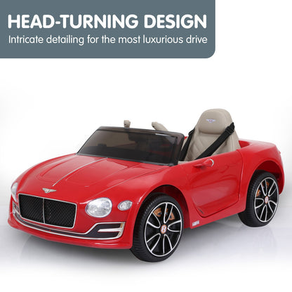 Kahuna Bentley Exp 12 Speed 6E Licensed Kids Ride On Electric Car Remote Control - Red V240-CAR-BEN-RD