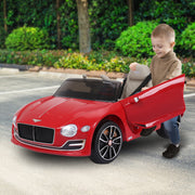 Kahuna Bentley Exp 12 Speed 6E Licensed Kids Ride On Electric Car Remote Control - Red V240-CAR-BEN-RD