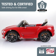 Kahuna Bentley Exp 12 Speed 6E Licensed Kids Ride On Electric Car Remote Control - Red V240-CAR-BEN-RD