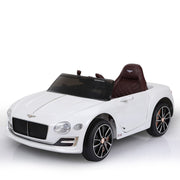 Kahuna Bentley Exp 12 Speed 6E Licensed Kids Ride On Electric Car Remote Control - White V240-CAR-BEN-WH
