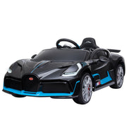 Kahuna Licensed Bugatti Divo Kids Electric Ride On Car - Black V240-CAR-BGT-338-BK