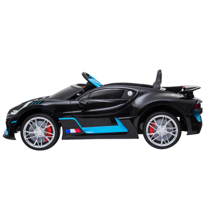 Kahuna Licensed Bugatti Divo Kids Electric Ride On Car - Black V240-CAR-BGT-338-BK