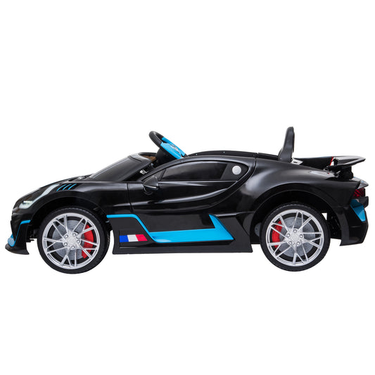 Kahuna Licensed Bugatti Divo Kids Electric Ride On Car - Black V240-CAR-BGT-338-BK