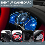 Kahuna Licensed Bugatti Divo Kids Electric Ride On Car - Red V240-CAR-BGT-338-RD