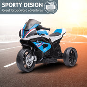 Kahuna Bmw Hp4 Race Kids Ride-on Motorbike In Blue V240-CAR-BMW-008-BU