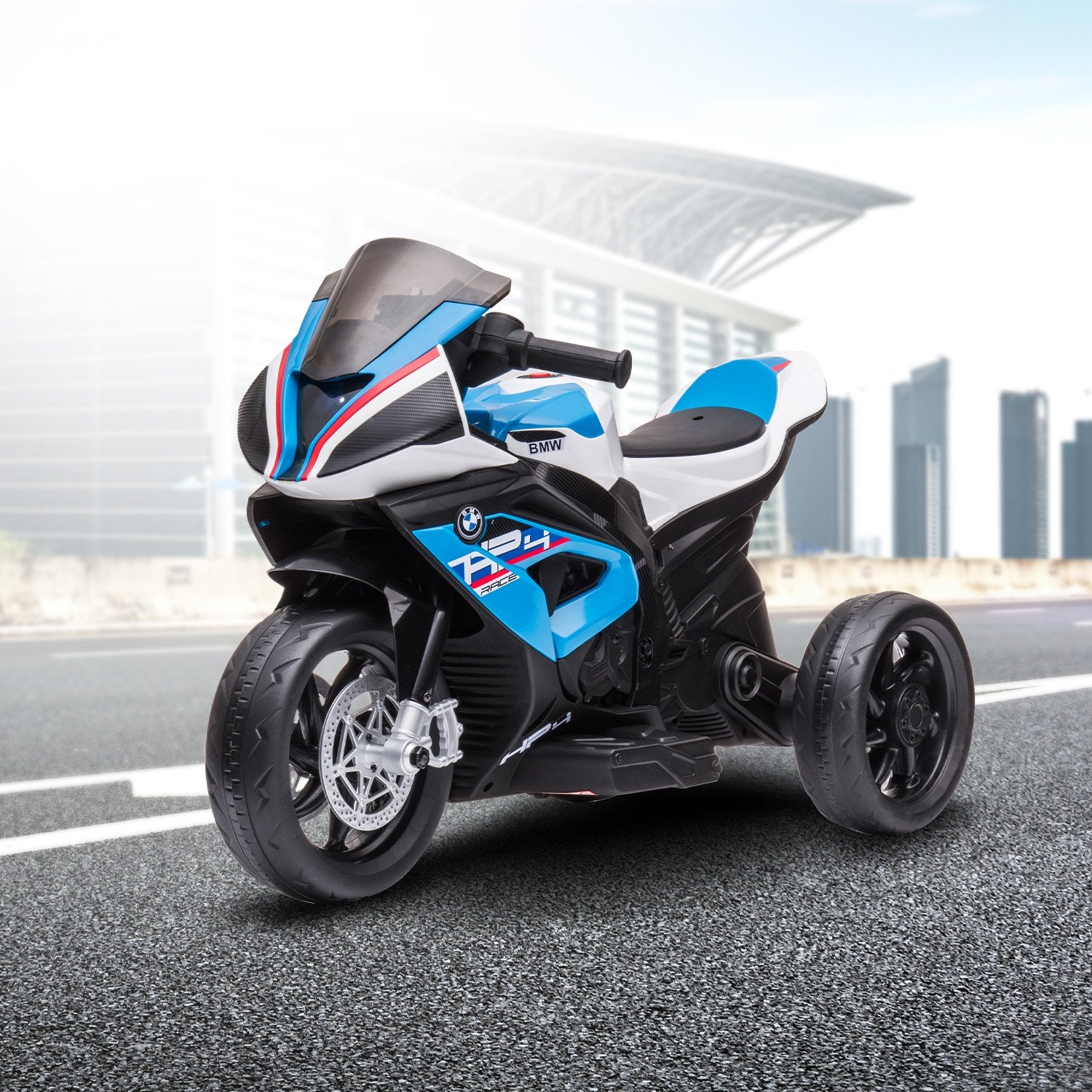 Kahuna Bmw Hp4 Race Kids Ride-on Motorbike In Blue V240-CAR-BMW-008-BU
