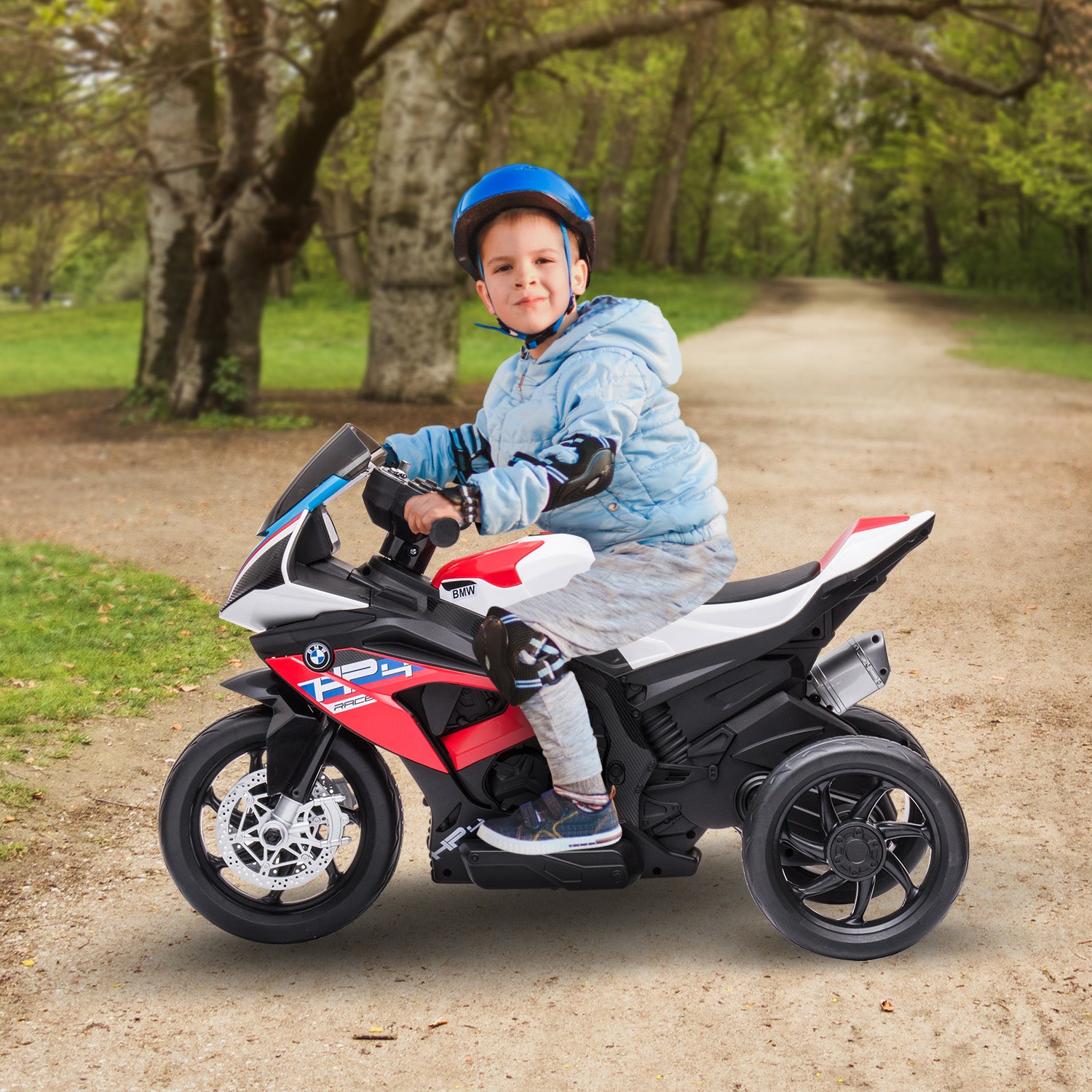 Kahuna Bmw Hp4 Race Kids Ride-on Motorbike In Red V240-CAR-BMW-008-RD