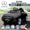 Kahuna Mercedes Benz CLS 350 Kids Electric Ride On Car with Remote Control - Black V240-CAR-CLS-350-BK
