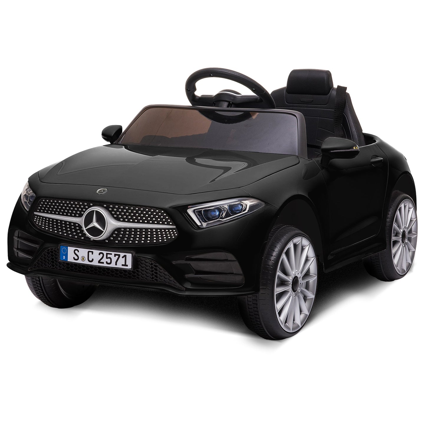 Kahuna Mercedes Benz CLS 350 Kids Electric Ride On Car with Remote Control - Black V240-CAR-CLS-350-BK