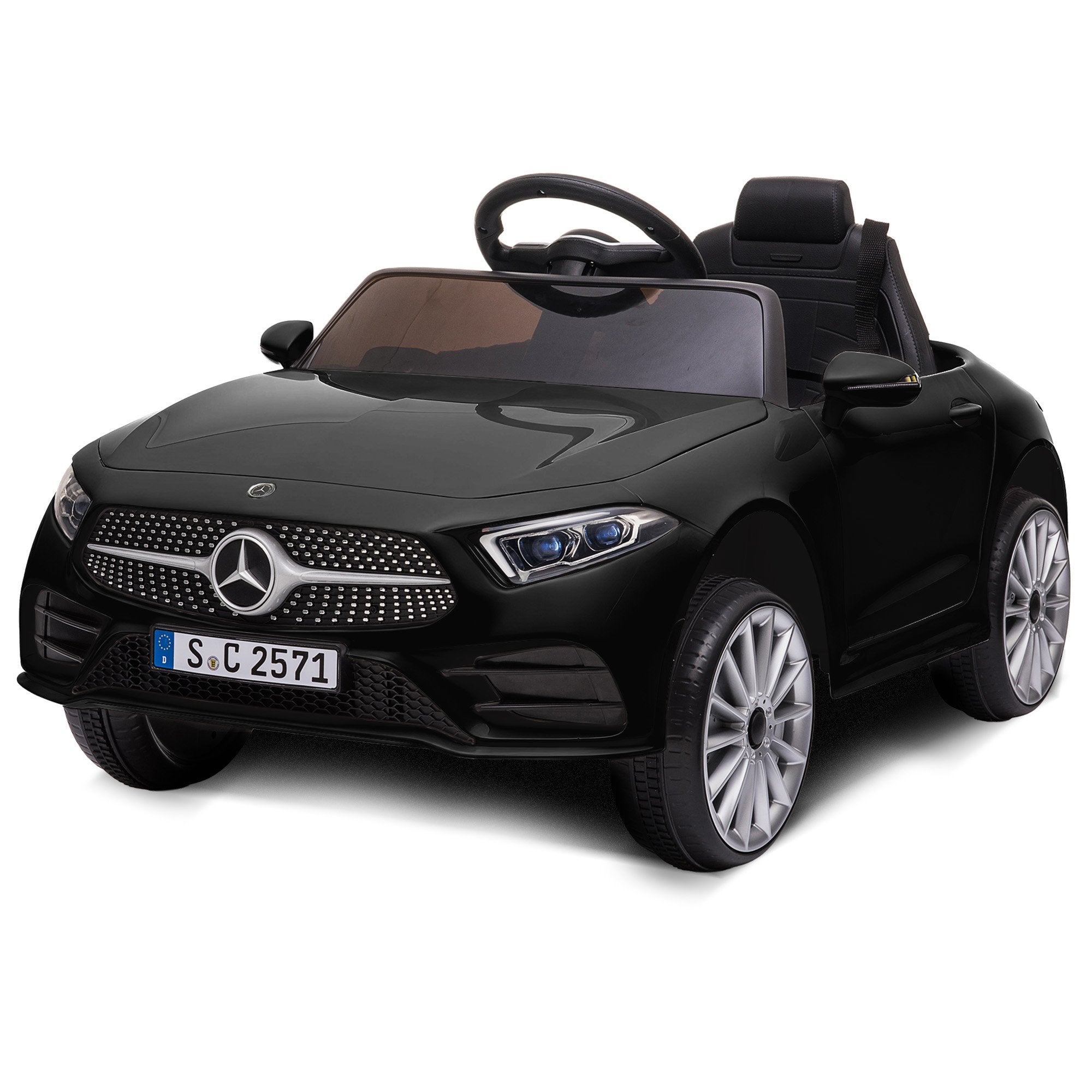 Kahuna Mercedes Benz CLS 350 Kids Electric Ride On Car with Remote Control - Black V240-CAR-CLS-350-BK