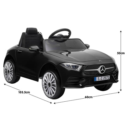 Kahuna Mercedes Benz CLS 350 Kids Electric Ride On Car with Remote Control - Black V240-CAR-CLS-350-BK