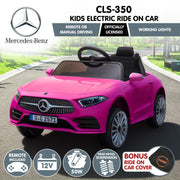 Kahuna Mercedes Benz CLS 350 Kids Electric Ride On Car with Remote Control - Pink V240-CAR-CLS-350-PK