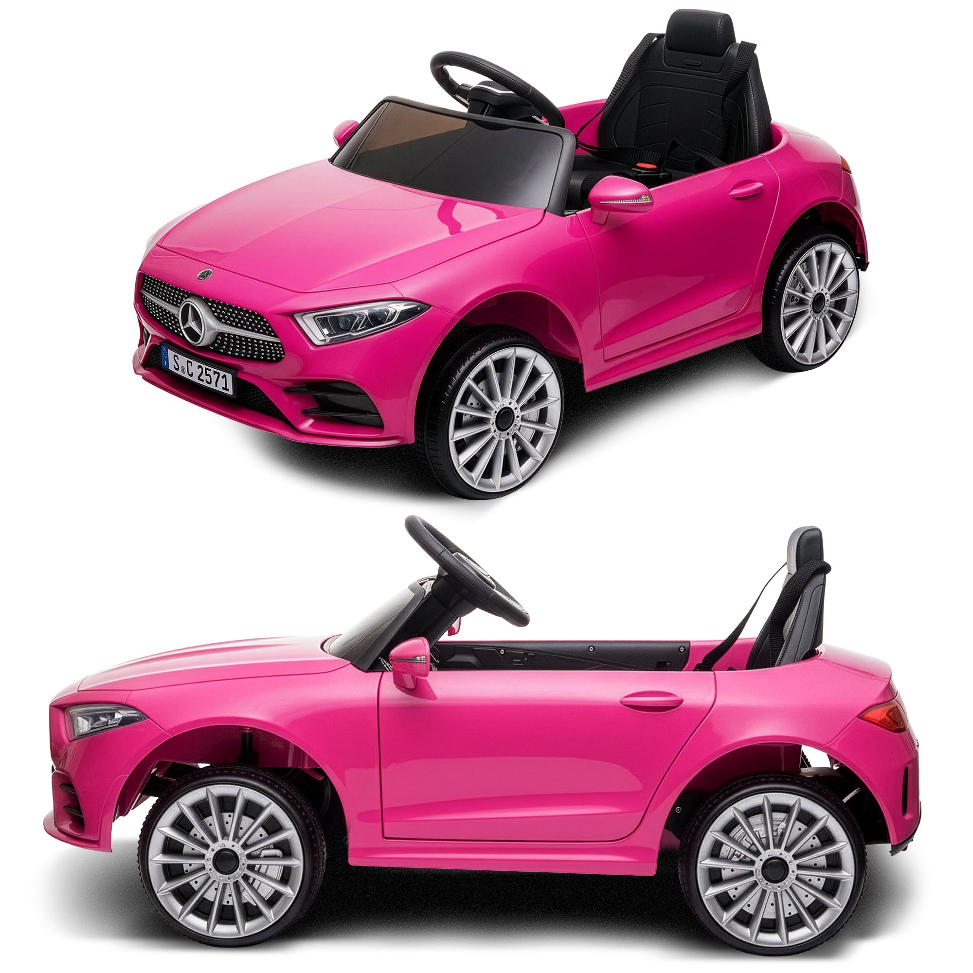 Kahuna Mercedes Benz CLS 350 Kids Electric Ride On Car with Remote Control - Pink V240-CAR-CLS-350-PK