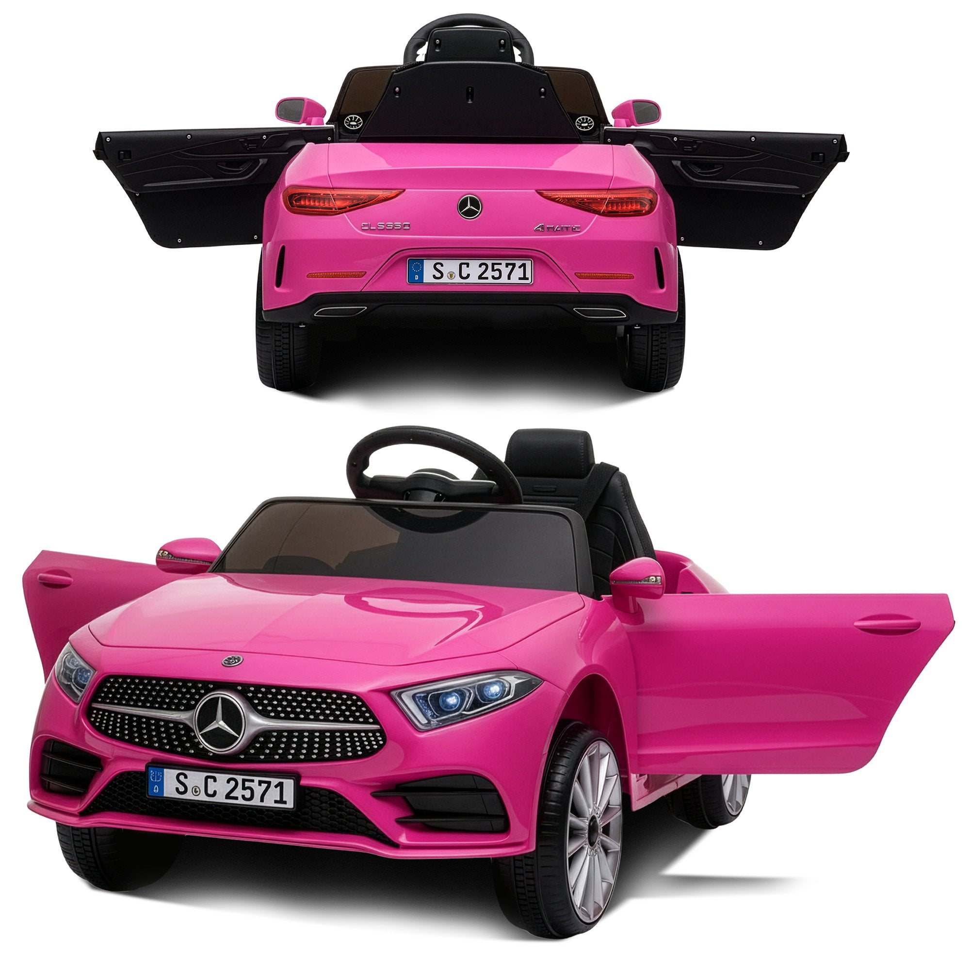 Kahuna Mercedes Benz CLS 350 Kids Electric Ride On Car with Remote Control - Pink V240-CAR-CLS-350-PK