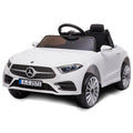 Kahuna Mercedes Benz CLS 350 Kids Electric Ride On Car with Remote Control - White V240-CAR-CLS-350-WH
