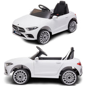 Kahuna Mercedes Benz CLS 350 Kids Electric Ride On Car with Remote Control - White V240-CAR-CLS-350-WH