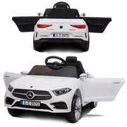 Kahuna Mercedes Benz CLS 350 Kids Electric Ride On Car with Remote Control - White V240-CAR-CLS-350-WH