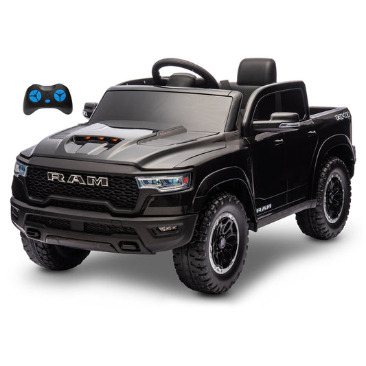 Kahuna Ram 1500 RHO Kids Electric Ride On Car with Remote Control V240-CAR-DDR-618-BK