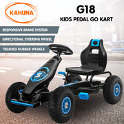 Kahuna G18 Kids Ride On Pedal Go Kart - Blue V240-CAR-G18-BU