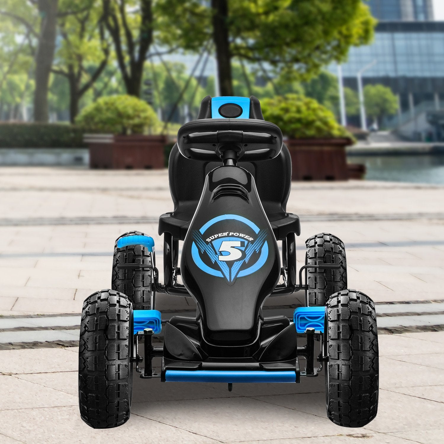 Kahuna G18 Kids Ride On Pedal Go Kart - Blue V240-CAR-G18-BU