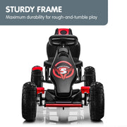 Kahuna G18 Kids Ride On Pedal Powered Go Kart Racing Style - Red V240-CAR-G18-RD