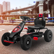 Kahuna G18 Kids Ride On Pedal Powered Go Kart Racing Style - Red V240-CAR-G18-RD