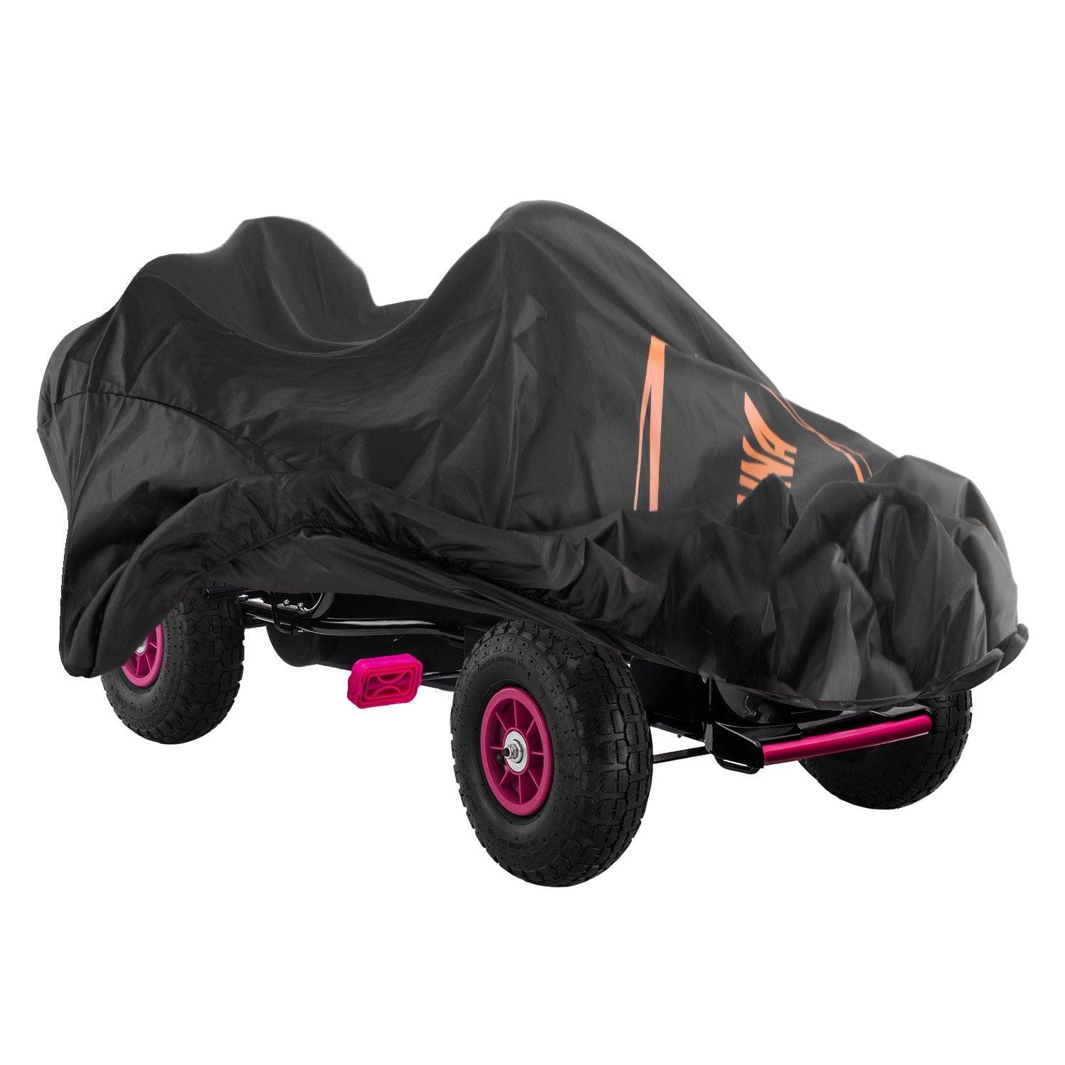 Kahuna G18 Kids Ride On Pedal Go Kart - Rose Pink V240-CAR-G18-RPK