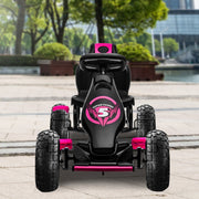 Kahuna G18 Kids Ride On Pedal Go Kart - Rose Pink V240-CAR-G18-RPK