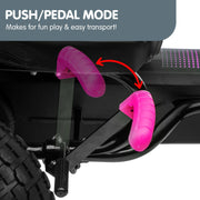 Kahuna G18 Kids Ride On Pedal Go Kart - Rose Pink V240-CAR-G18-RPK