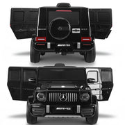 Kahuna Mercedes Benz AMG Licensed G63 Kids Electric Ride On Car Remote Control Dual 25W Motors Music Player V240-CAR-G63-S306-BK