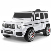 Kahuna Mercedes Benz AMG G63 Kids Electric Ride On Car w/ Remote Control - White V240-CAR-G63-S306-WH
