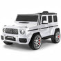Kahuna Mercedes Benz AMG G63 Kids Electric Ride On Car w/ Remote Control - White V240-CAR-G63-S306-WH