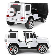 Kahuna Mercedes Benz AMG G63 Kids Electric Ride On Car w/ Remote Control - White V240-CAR-G63-S306-WH