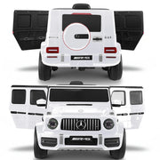 Kahuna Mercedes Benz AMG G63 Kids Electric Ride On Car w/ Remote Control - White V240-CAR-G63-S306-WH