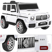 Kahuna Mercedes Benz AMG G63 Kids Electric Ride On Car w/ Remote Control - White V240-CAR-G63-S306-WH