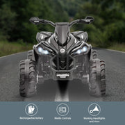 Kahuna GTS99 Kids Electric Ride On Quad Bike Toy ATV 50W - Black V240-CAR-GTS-1199-BK