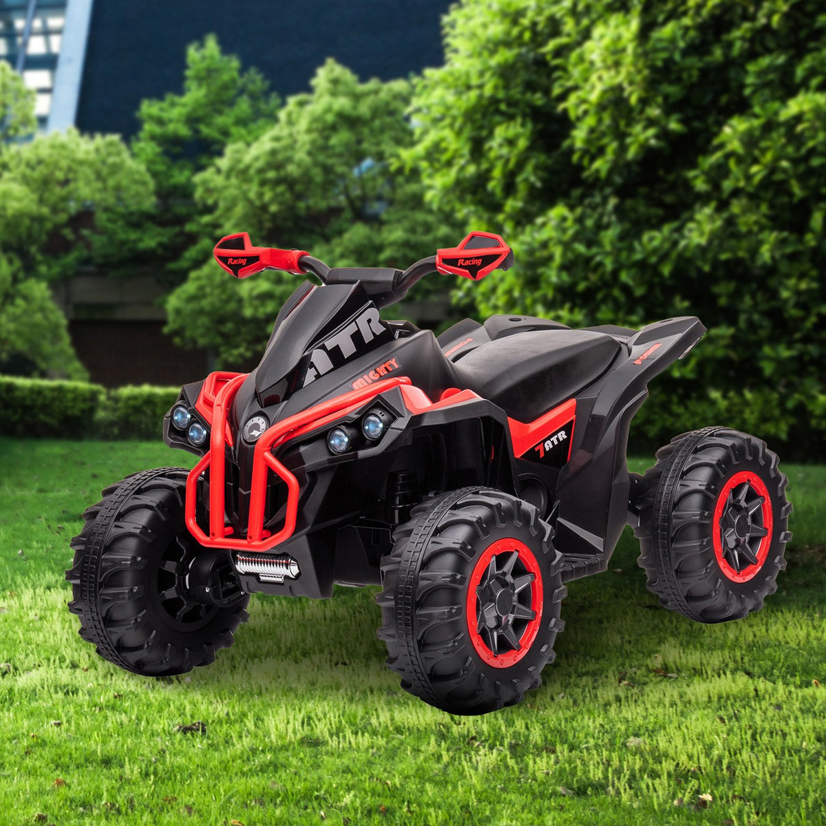 Kahuna GTS99 Kids Electric Ride On Quad Bike Toy ATV 50W - Red V240-CAR-GTS-1199-RD