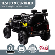 Kahuna S619 Gravity Kids Electric Ride On Car - Black V240-CAR-KAH-S619-BK
