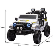 Kahuna S619 Gravity Kids Electric Ride On Car - White V240-CAR-KAH-S619-WH
