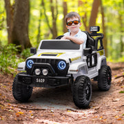 Kahuna S619 Gravity Kids Electric Ride On Car - White V240-CAR-KAH-S619-WH