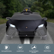 Kahuna Lamborghini Performante Kids Electric Ride On Car Remote Control - Black V240-CAR-LAM-BK