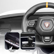 Kahuna Lamborghini Performante Kids Electric Ride On Car Remote Control - Black V240-CAR-LAM-BK
