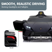 Kahuna Lamborghini Performante Kids Electric Ride On Car Remote Control - Black V240-CAR-LAM-BK