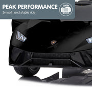 Kahuna Lamborghini Performante Kids Electric Ride On Car Remote Control - Black V240-CAR-LAM-BK