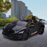 Kahuna Lamborghini Performante Kids Electric Ride On Car Remote Control - Black V240-CAR-LAM-BK