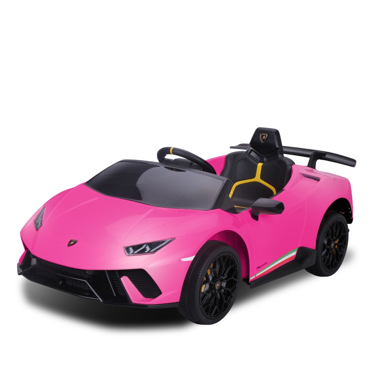 Kahuna Lamborghini Performante Kids Electric Ride On Car Remote Control by Kahuna - Pink V240-CAR-LAM-PK