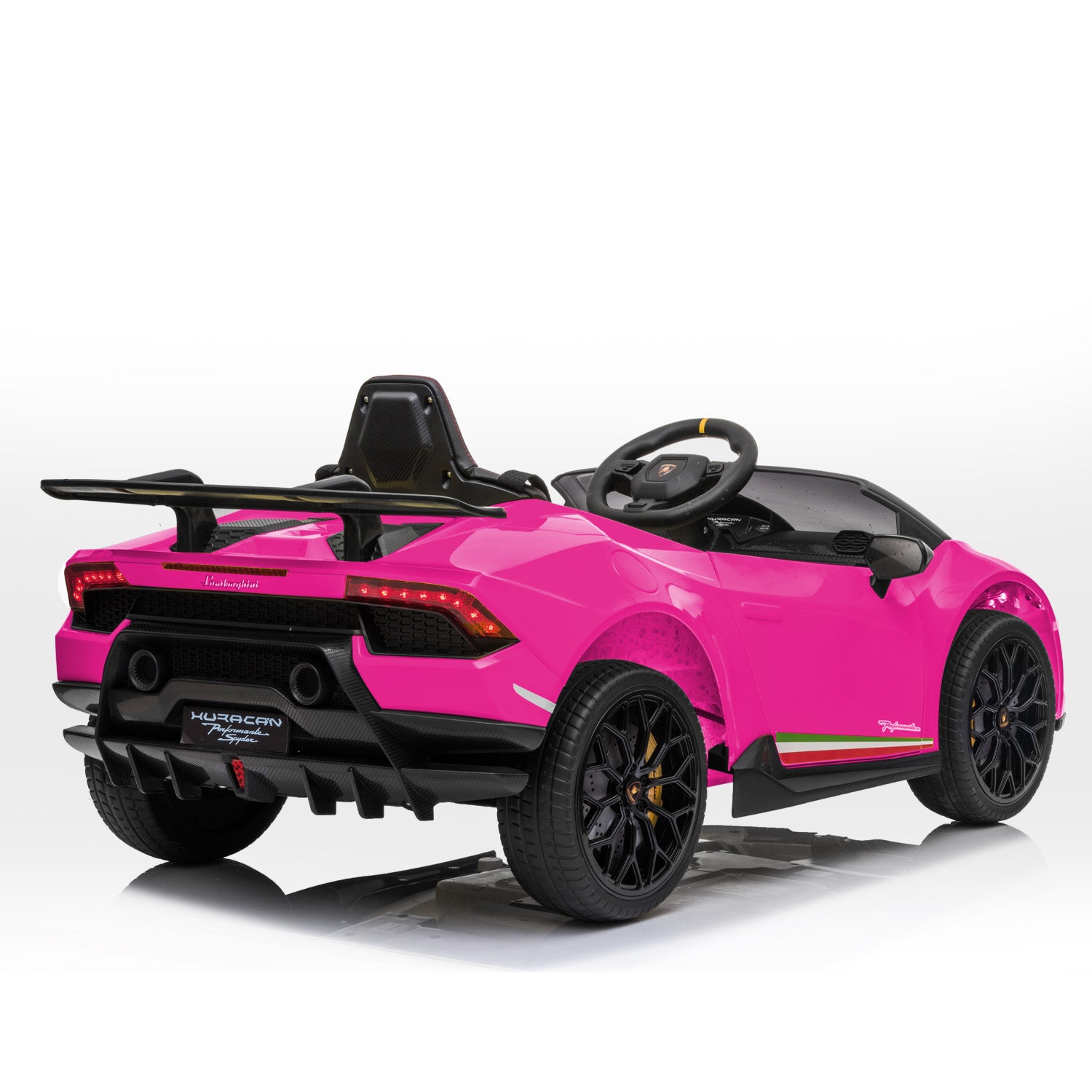 Kahuna Lamborghini Performante Kids Electric Ride On Car Remote Control by Kahuna - Pink V240-CAR-LAM-PK