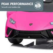 Kahuna Lamborghini Performante Kids Electric Ride On Car Remote Control by Kahuna - Pink V240-CAR-LAM-PK
