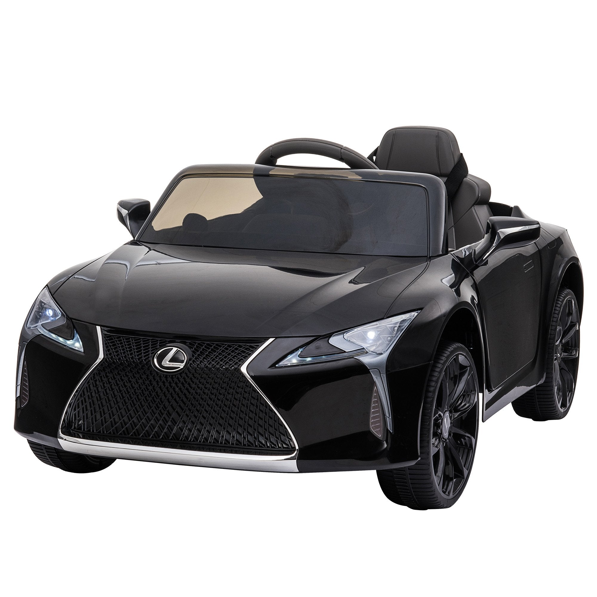 Kahuna Licensed Lexus LC 500 Kids Electric Ride On Car - Black V240-CAR-LEX-1618-BK