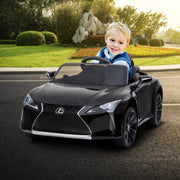 Kahuna Licensed Lexus LC 500 Kids Electric Ride On Car - Black V240-CAR-LEX-1618-BK